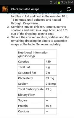 Easy & Healthy Chicken Recipes android App screenshot 1