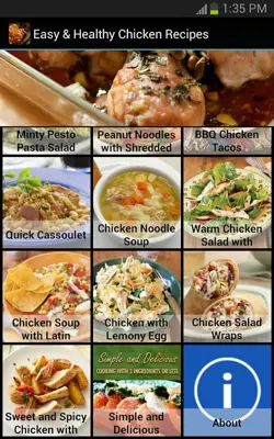 Easy & Healthy Chicken Recipes android App screenshot 3