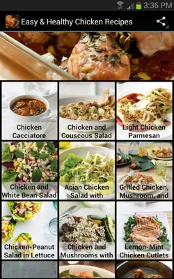 Easy & Healthy Chicken Recipes android App screenshot 4